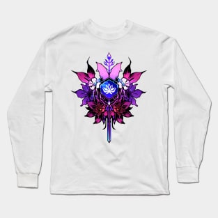 Cyberpunk Flowers Long Sleeve T-Shirt